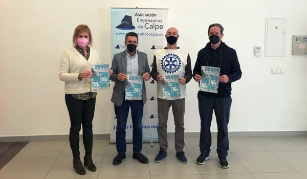 Rotary Club Calpe y AEMCO unidos por la solidaridad