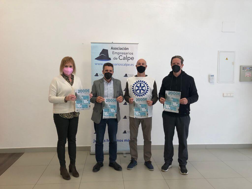 Rotary Club Calpe y AEMCO unidos por la solidaridad